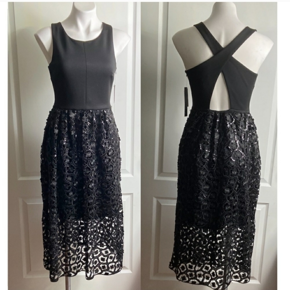 Nicole miller black dress